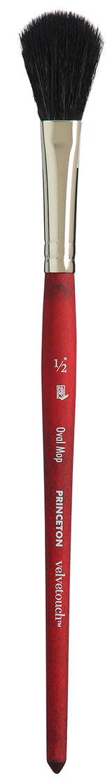 Pinceau Velvetouch 3950 amande manche court