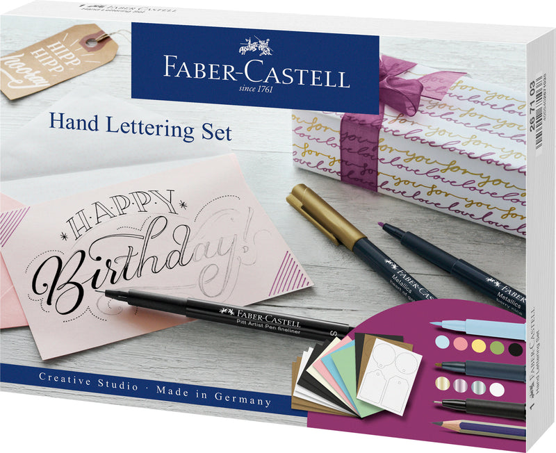 Set Feutre Hand Lettering Faber-Castell 12 pièces