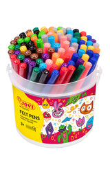 Pot 96 feutres Felt Pens couleurs assorties