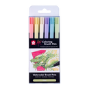 Pochette 6 feutres pinceaux KOI couleurs pastels