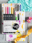 Set feutre ABT Aquarelle floral