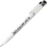 Feutre calligraphie pointe oblique 1mm noir