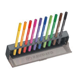 Stylo-feutre pointe moyenne Stabilo Point 68 - Click box de 10 stylos-feutres - Stabilo