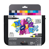 Promarker Set Modern lettering wallet - 25 pièces