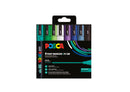 Etui de 8 marqueurs Posca PC5M assortis - Couleurs froides