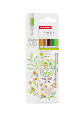 Set de 5 feutres Emott "Instant Zen" - Uni-ball
