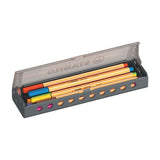 Stylo-feutre pointe fine Stabilo Point 88 - Click box de 10 stylos-feutres - Stabilo