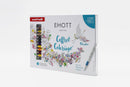 Coffret de 16 feutres Emott assortis + 1 carnet coloriage - Uni-ball