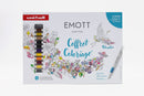 Coffret de 16 feutres Emott assortis + 1 carnet coloriage - Uni-ball