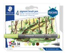 Set de 4 feutres Pigment Brush 371 nature