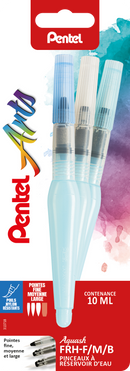 Pinceau réservoir d'eau 3 tailles