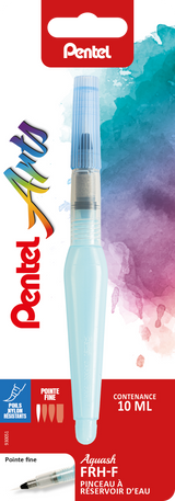 Pinceau à réservoir d'eau pointe fine