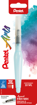 Pinceau à réservoir d'eau pointe plat moyenne 6mm