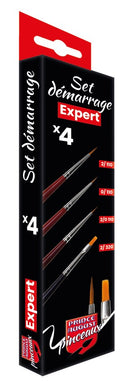 Set de 4 pinceaux de démarrage