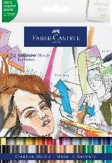 Pochette de 24 Sketch Marker Goldfaber assortis