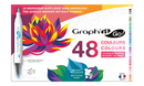 Set de 48 marquers assortis - Graph'it go