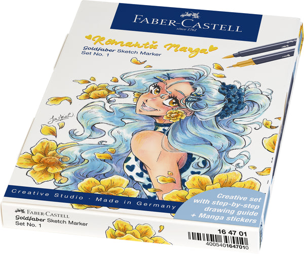 Set Goldfaber Sketch Marker: Romantic Manga Collection