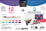 Kit coloriage mystère - Monde fantastique - Gaph'it Go