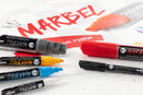 Set de 6 marqueurs Marbel pointe médium 4 mm - assortiment fluo