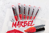 Marqueur Marbel pointe médium biseautée 6mm - 20 couleurs