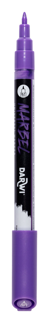 Marqueur Marbel pointe extra-fine 0,7mm - 20 couleurs