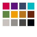 Pigment calligraphy 375 - Etui carton 12 feutres pointe calligraphie 2 mm couleurs assorties - Encre Multi Ink intense