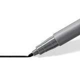 Stylo pigmentaire 376 noir intense à pointe ronde 1 mm