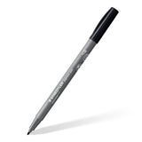 Stylo pigmentaire 376 noir intense à pointe ronde 1 mm