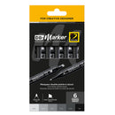 Set de 6 DB-Marker Teintes grises