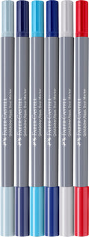 Set de 6 marqueurs Goldfaber Aqua teintes Boho