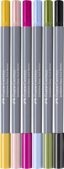 Set de 6 marqueurs Goldfaber Aqua teintes Seaside