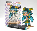 Kit coloriage Graph'it Chibis - Figurine Dragon