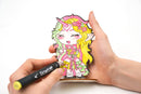 Kit  coloriage Chibis figurine Unicorn - Graph'It
