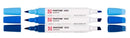 Set marqueur Pantone x 3 blue