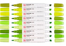 Set marqueur Pantone x 9 green yellow