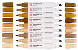 Set marqueur Pantone x 9 brown