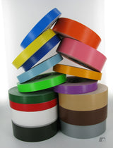 Toile simple Gaffer brillant noir 50mm x 50m