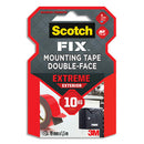 Ruban d'assemblage double face pour l’extérieur Scotch-FIX™ Extrême PT1100-1915-P, 19 mm x 1,5 m, 1 rouleau/paquet