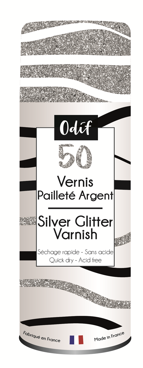 Vernis pailleté 50 Argent 125ml