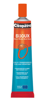 Colle bijoux Cléo'tech tube aluminium 30gr