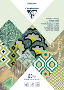 Blocs papiers du Monde 20 feuilles A4 80g/m² Vert