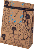 Bloc papier kraft 20 feuilles A4 à motifs - 120/230gr