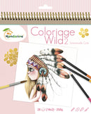 Carnet coloriage Wild