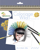 Carnet coloriage Wild