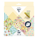 Pochettes papiers origami 3 formats 60 feuilles Collection French Riviera