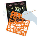 Graffy Scratch Licornes - 24 cartes - 400g/m²