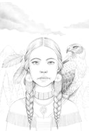 Bloc de coloriage multi-techniques de 20 feuilles A4 250g, Les femmes