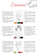 Bloc de coloriage multi-techniques de 20 feuilles A4 250g, Les femmes