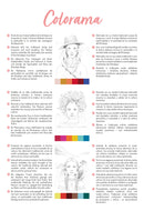 Bloc de coloriage multi-techniques de 20 feuilles A4 250g, Les femmes