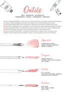 Bloc de coloriage multi-techniques de 20 feuilles A4 250g, Les femmes